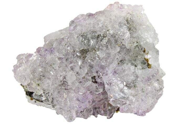 Amethyst Crystal Cluster over Biotite - India #168765
